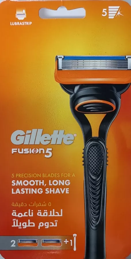ג'ילט פיוז'ן 5 מארז מכשיר + 2 סכינים / GILLETTE FUSION 5