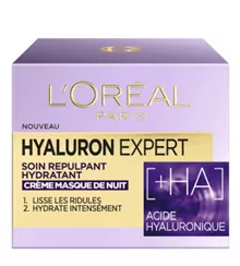 לוריאל דרמו היאלורון אקספרט קרם לילה Loreal Hyaluron Expert Night Cream 50ML סופר מדיקה