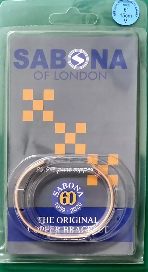סבונה הצמיד האורגינלי הקלה על כאבים MEDIUM מידה SABONA