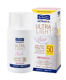 אולטרסול Ultra light תחליב פנים קליל במיוחד לעור מעורב שמן 50 מ"ל / ULTRASOL סופר מדיקה