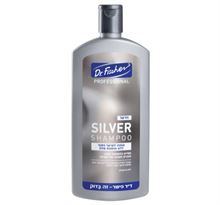 דר. פישר שמפו SILVER לשיער כסוף ללא מלחים 400 מ"ל Dr. Fisher סופר מדיקה
