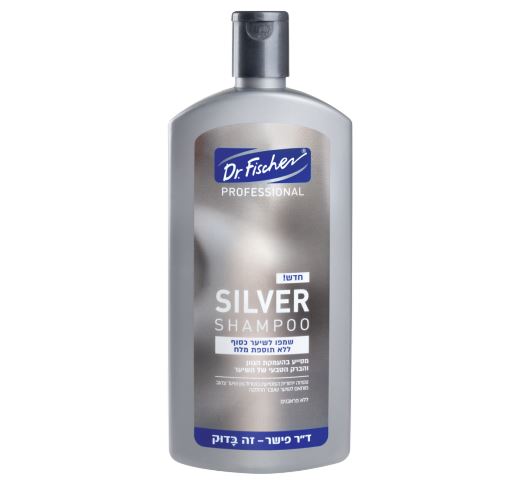 דר. פישר שמפו SILVER לשיער כסוף ללא מלחים 400 מ