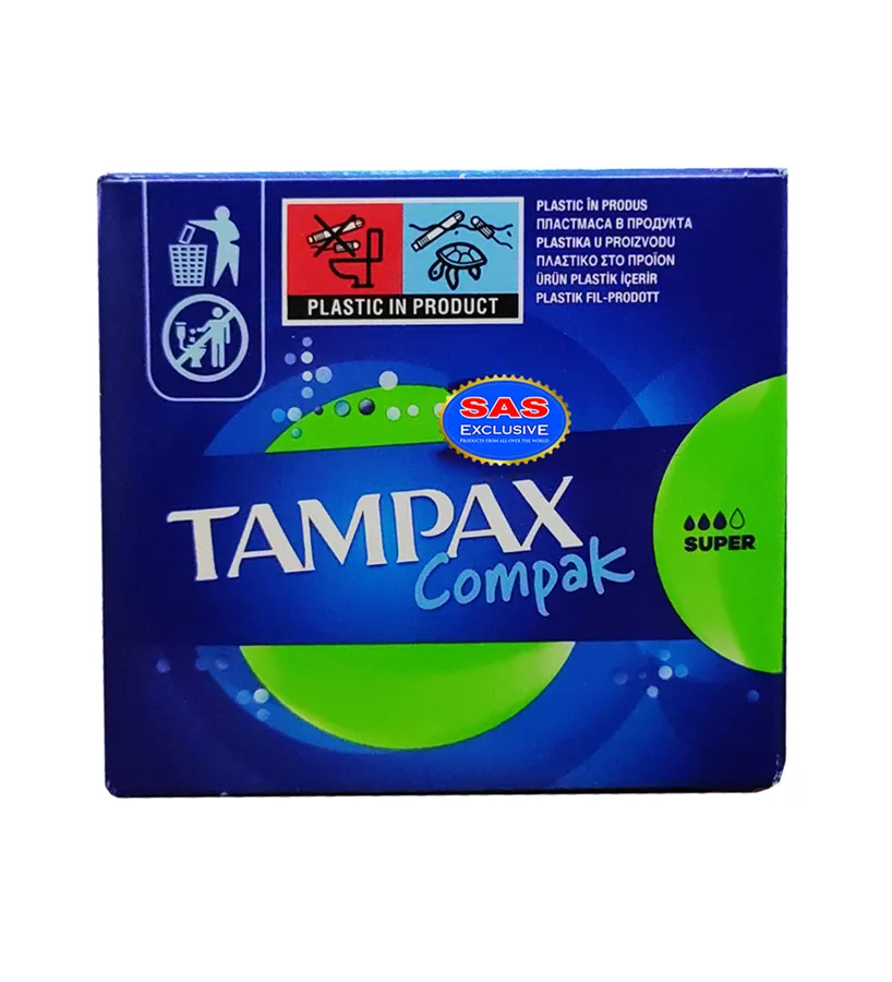 קוטקס טמפונים עם מוליך סופר 16 יחידות במארז / KOTEX