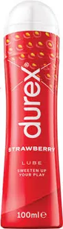 דורקס ג'ל סיכוך בטעם תות 100 מ"ל / DUREX סופר מדיקה