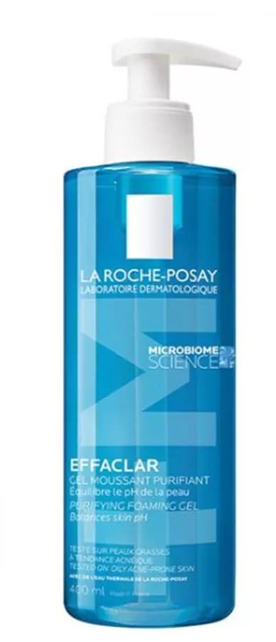 לה רוש פוזה אפקלר ג'ל מקציף לניקוי ולטיהור La Roche PosayEffaclar Gel Cleanser 400Ml