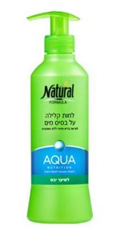 נטורל פורמולה לחות קלילה על בסיס מים לשיער יבש NATURAL FORMULA סופר מדיקה