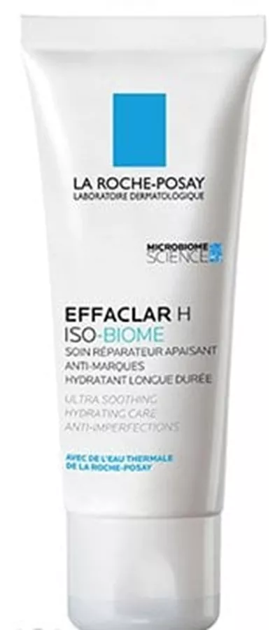 לה רוש פוזה אפקלאר H קרם לחות לעור שמן La Roche Posay Effaclar H Iso-Biome Creme 40ml