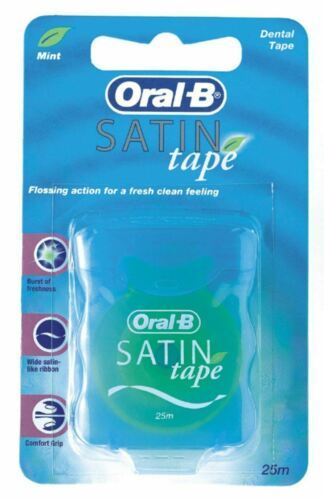 אורל בי סאטין טייפ חוט דנטלי 25 מטר / ORAL B SATIN
