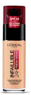 לוריאל מייק-אפ אינפליבל פרש וור 200 L'Oreal Fresh Wear סופר מדיקה