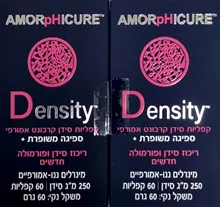דנסיטי סידן אמורפי 60 קפליות זוג = 2 יחידות DENSITY סופר מדיקה