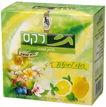 תי לקס חליטת צמחים בטעם פירות לימונענע 40 שקיקים / TEA LAX סופר מדיקה