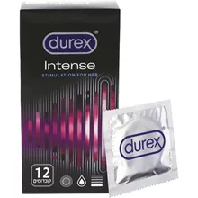 דורקס אינטנס קונדומים 12 יחידות / DUREX INTENSE סופר מדיקה