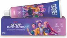 משחת שיניים K-Pop האנטריקס בטעם ענבים לגילאי 6+ 50 מ"ל סופר מדיקה