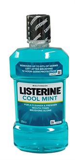 ליסטרין 500 מ"ל גדול! COOL MINT LISTERINE סופר מדיקה