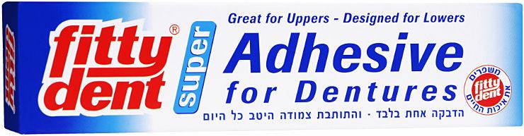 פיטידנט משחת הצמדה לתותבות 40 גרם FITTYDENT