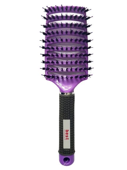 בסט מברשת שיער להתרת קשרים משופרת סגול BEST