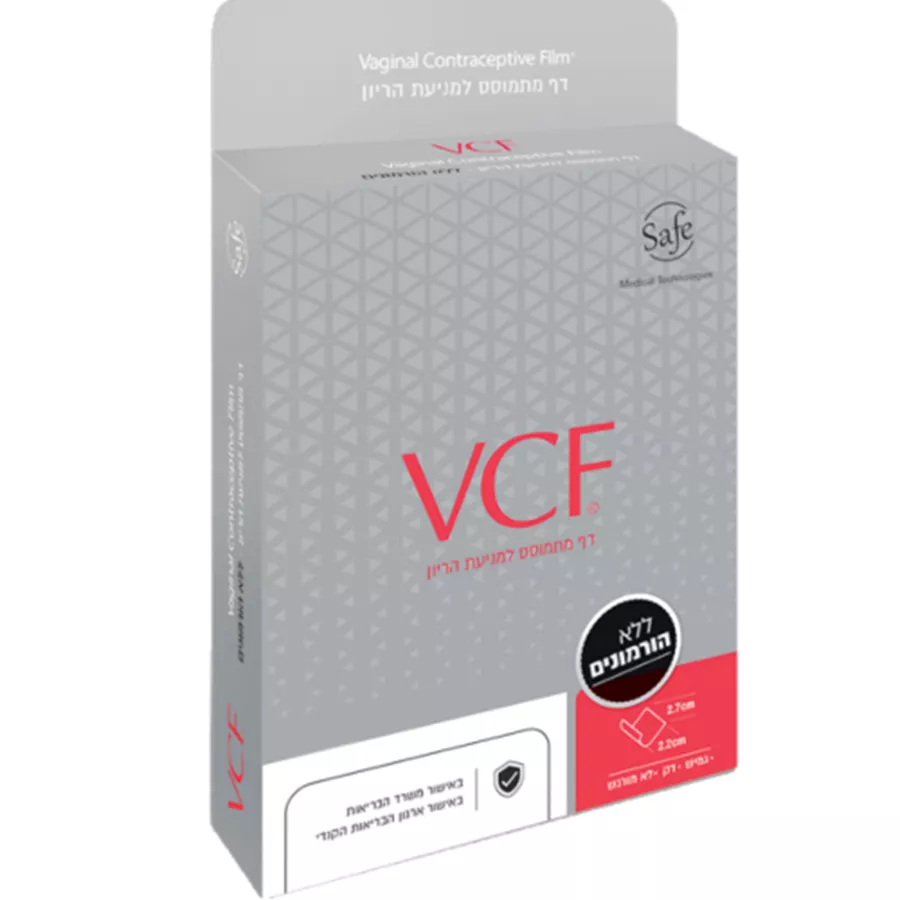 VCF דף מתמוסס למניעת הריון