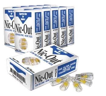 ניק אאוט פילטר לסיגריה 30 יחידות / Nic Out