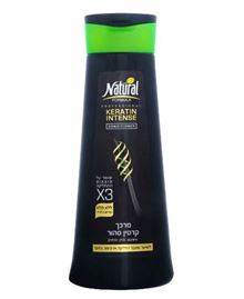 נטורל פורמולה מרכך לשיער אינטנס קרטין 400 מ"ל NATURAL FORMULA סופר מדיקה