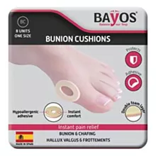 באיוס כריות הגנה לבוניון 8 יחידות BAYOS סופר מדיקה