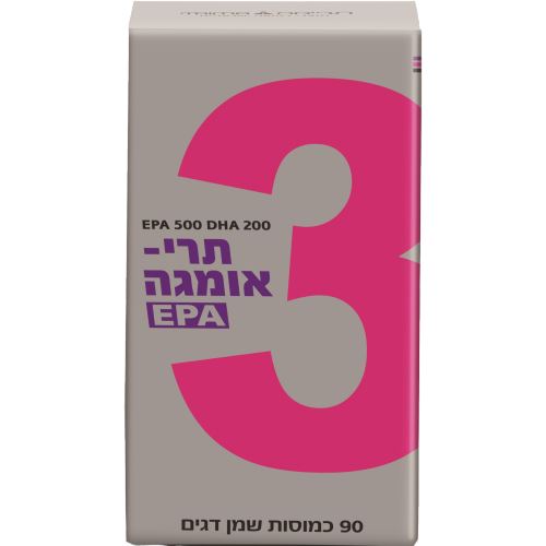 אקסטרה EPA: חומצות שומן מסוג אומגה 3 Tri-Omega כמוסות 90