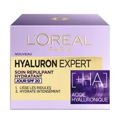 לוריאל דרמו היאלורון אקספרט קרם יום   L'Oréal Hyaluron Expert Day spf20 סופר מדיקה