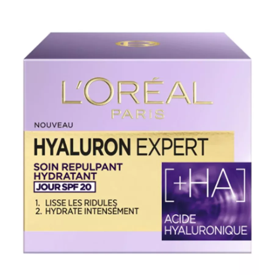 לוריאל דרמו היאלורון אקספרט קרם יום   L'Oréal Hyaluron Expert Day spf20