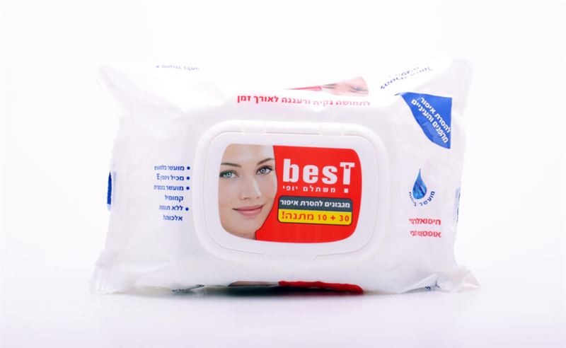 בסט מגבונים להסרת איפור 40 יחידות / Best