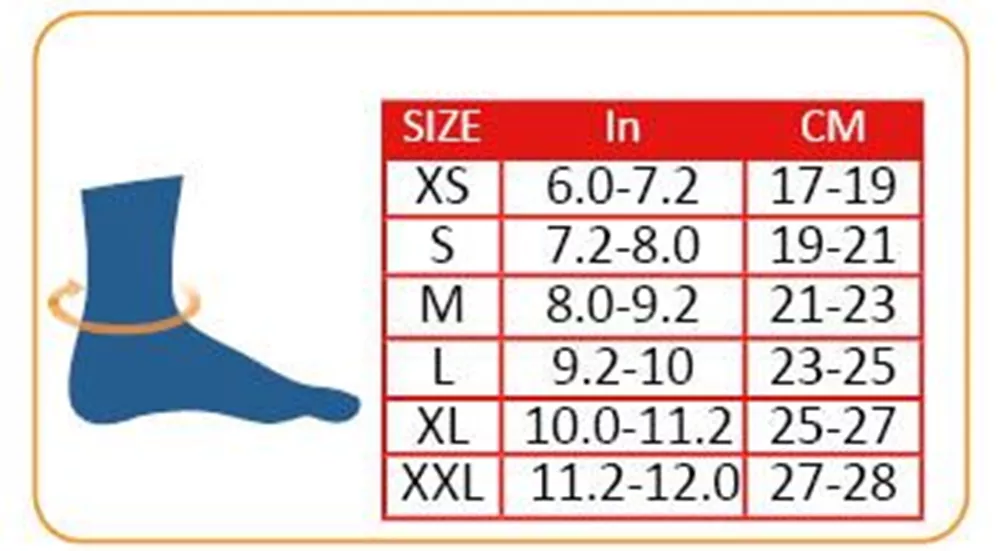 אוריאל T32 סד קרסול ניאופרן URIEL extra large