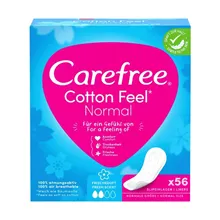 קרפרי מגן תחתון כותנה מבושם 56 יחידות / CAREFREE סופר מדיקה