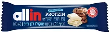 אול אין חטיף חלבון פרוטאין בטעם שוקולד צ'יפ לבן 60 גרם / ALL IN סופר מדיקה