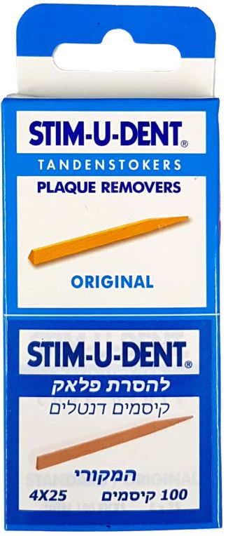 סטימודנט/ STIM-U-DENT קיסמי עץ