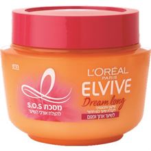 לוריאל אלביב מסכה דרים לונג 300 מ"ל / L'Oreal Elvive סופר מדיקה