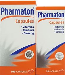 פרמאטון 30+100 כמוסות Pharmaton חדש ! -*מותנה בהצטרפותך למועדון סופר מדיקה